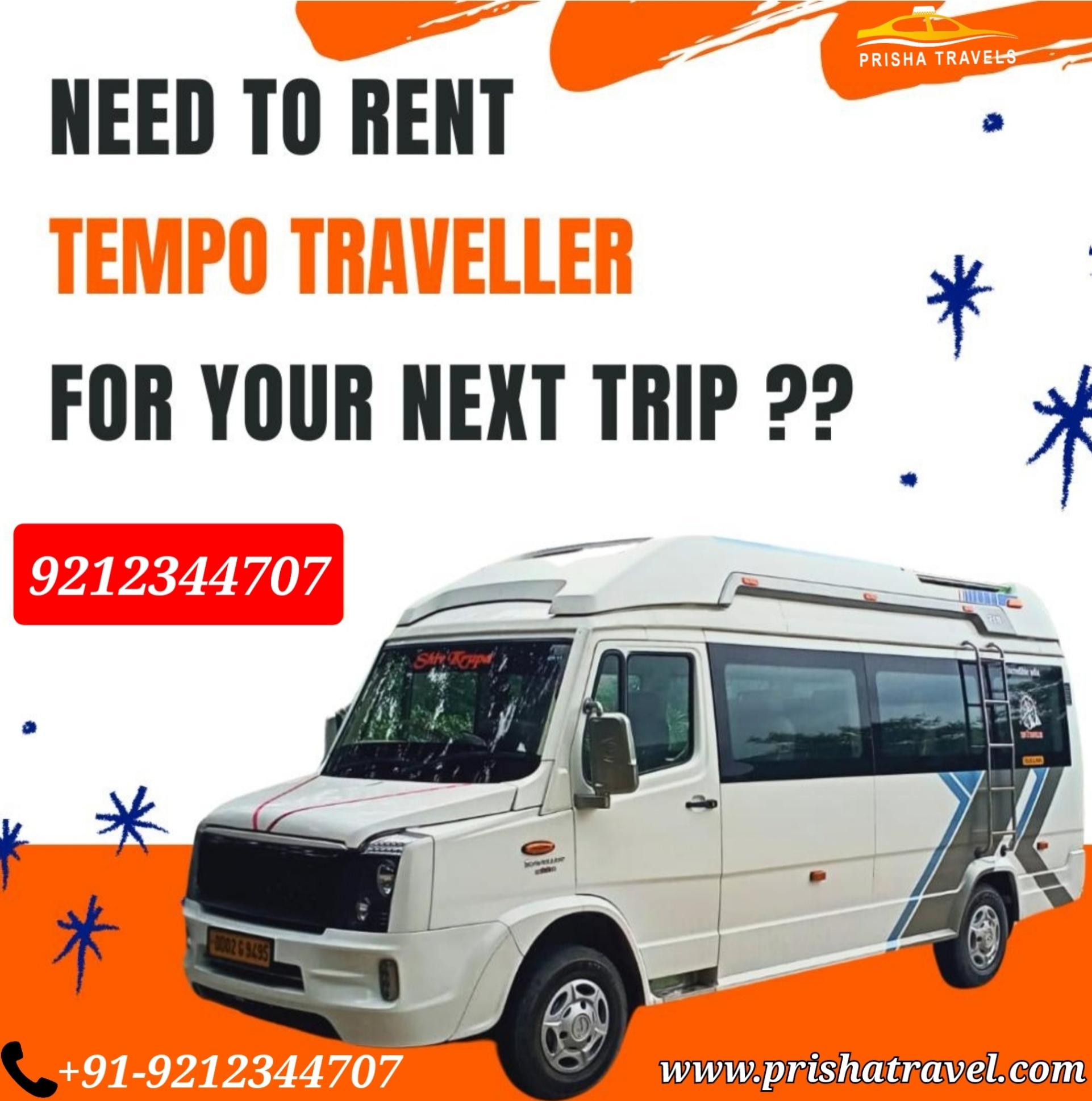 Tempo Traveller on Rent 