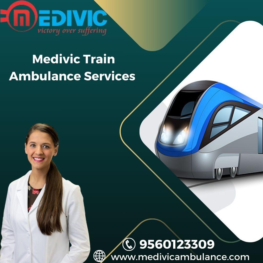 Medivic Train Ambulance Services  in Bhopal is considered the best medical 
