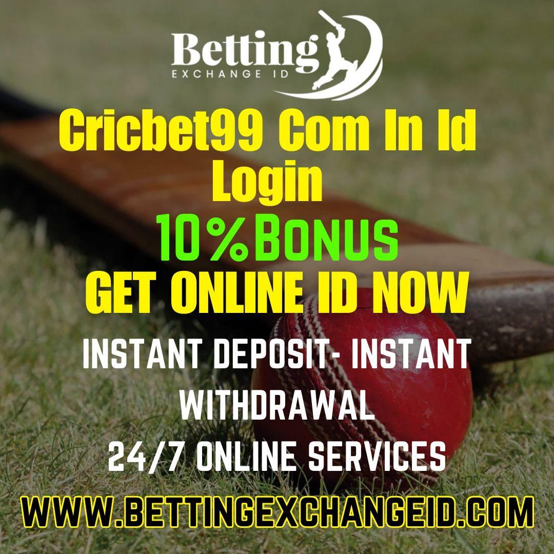 Cricbet99 Login - Secure Access to Cricket Betting Exchange