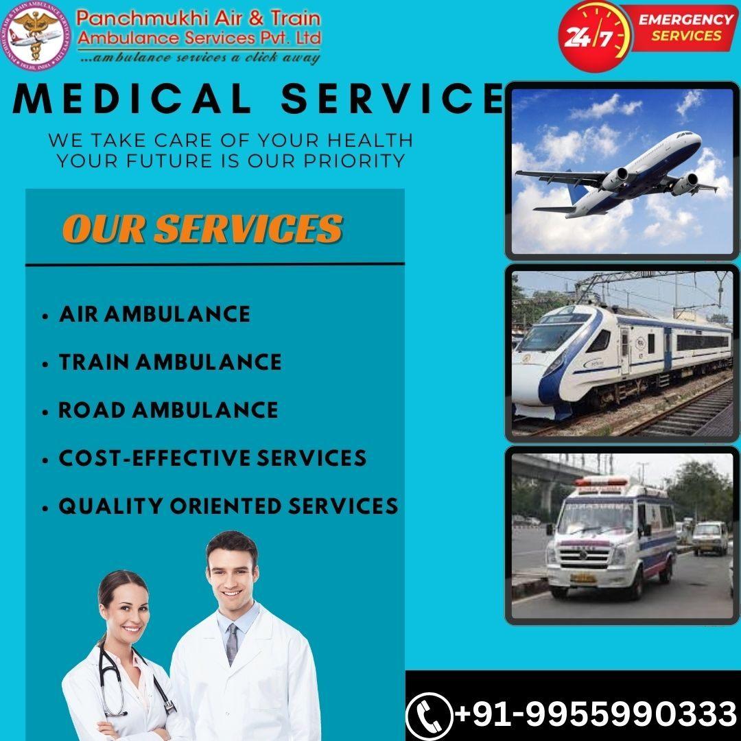 Transfer Patient Easily through Panchmukhi Train Ambulance Service in Chennai