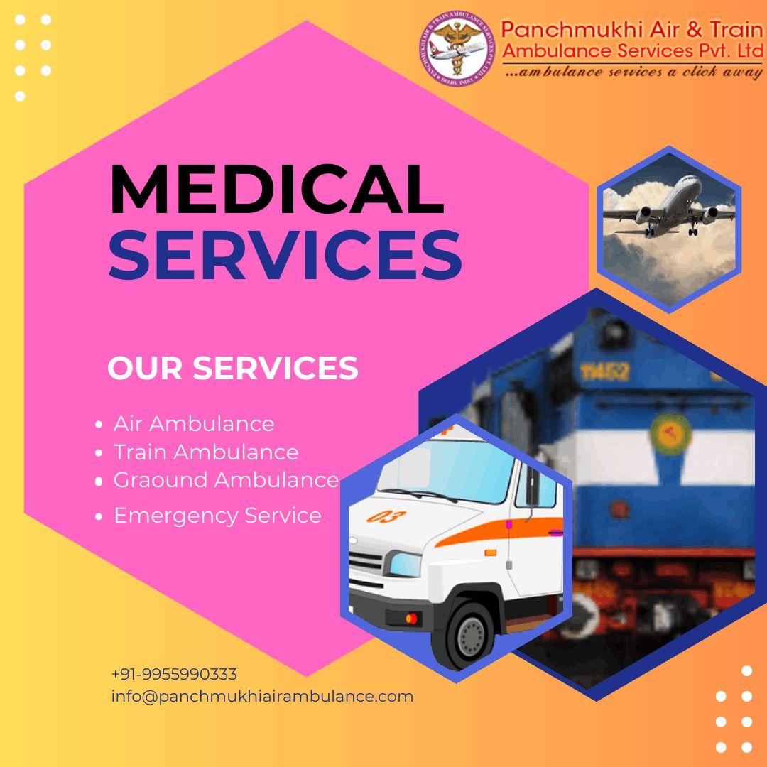 Use Panchmukhi Train Ambulance Service in Delhi if you need better services