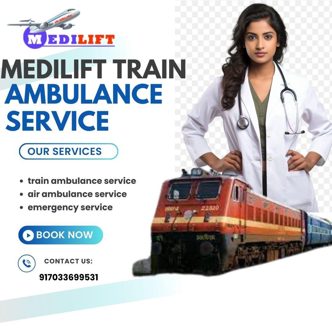 Get Premium Medilift Train Ambulance Services in Bangalore at a Reasonable Rate
