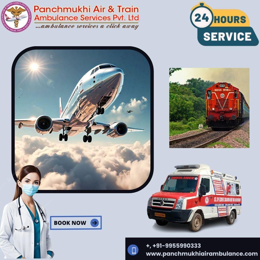Choose Panchmukhi Air Ambulance Services in Varanasi for Quick Transportation