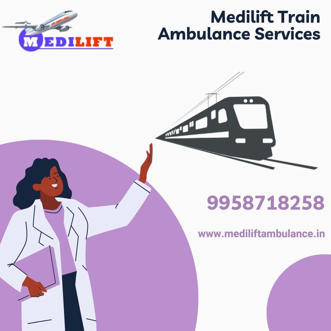 Medilift Train Ambulance in Allahabad is Open for All Sorts of Medical disorders