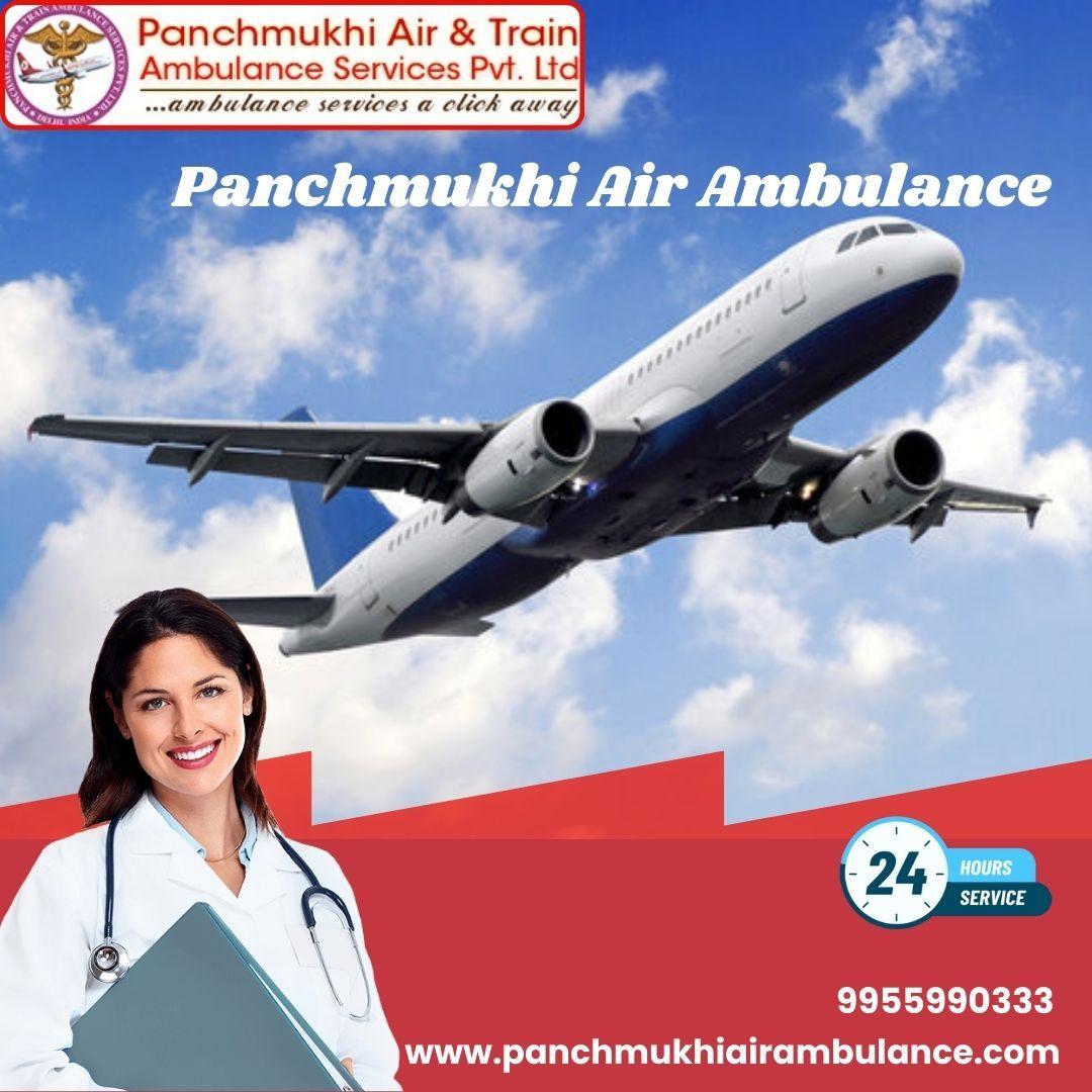 Choose Panchmukhi Air Ambulance Services in Guwahati for High-Quality Care