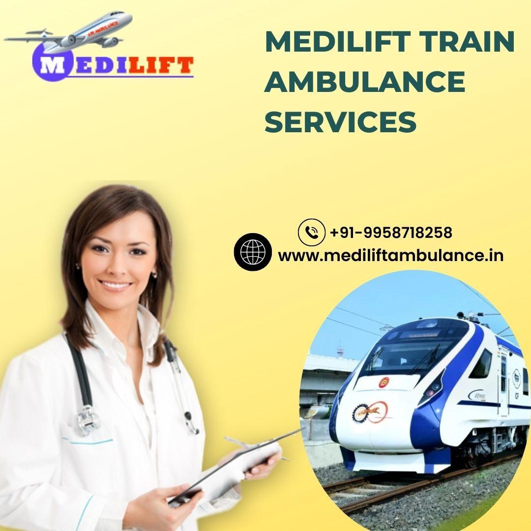 Book an Incredible Train Ambulance Service in Lucknow  