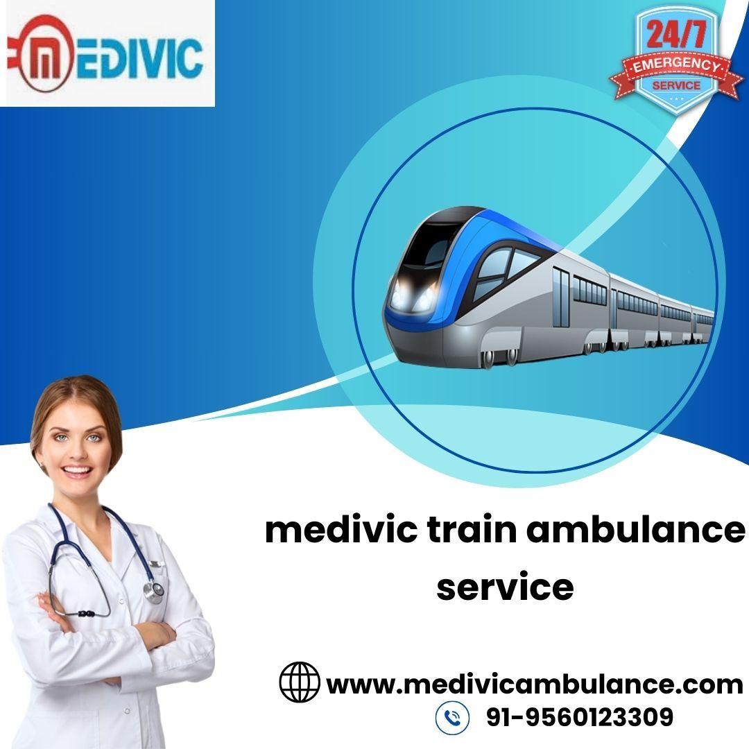 Medivic Train Ambulance Services in Gorakhpur is the Best Go to Option