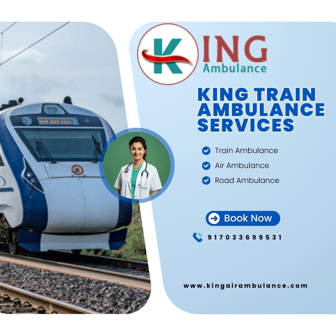 King Train Ambulance in Delhi allows patients to relocate to another state