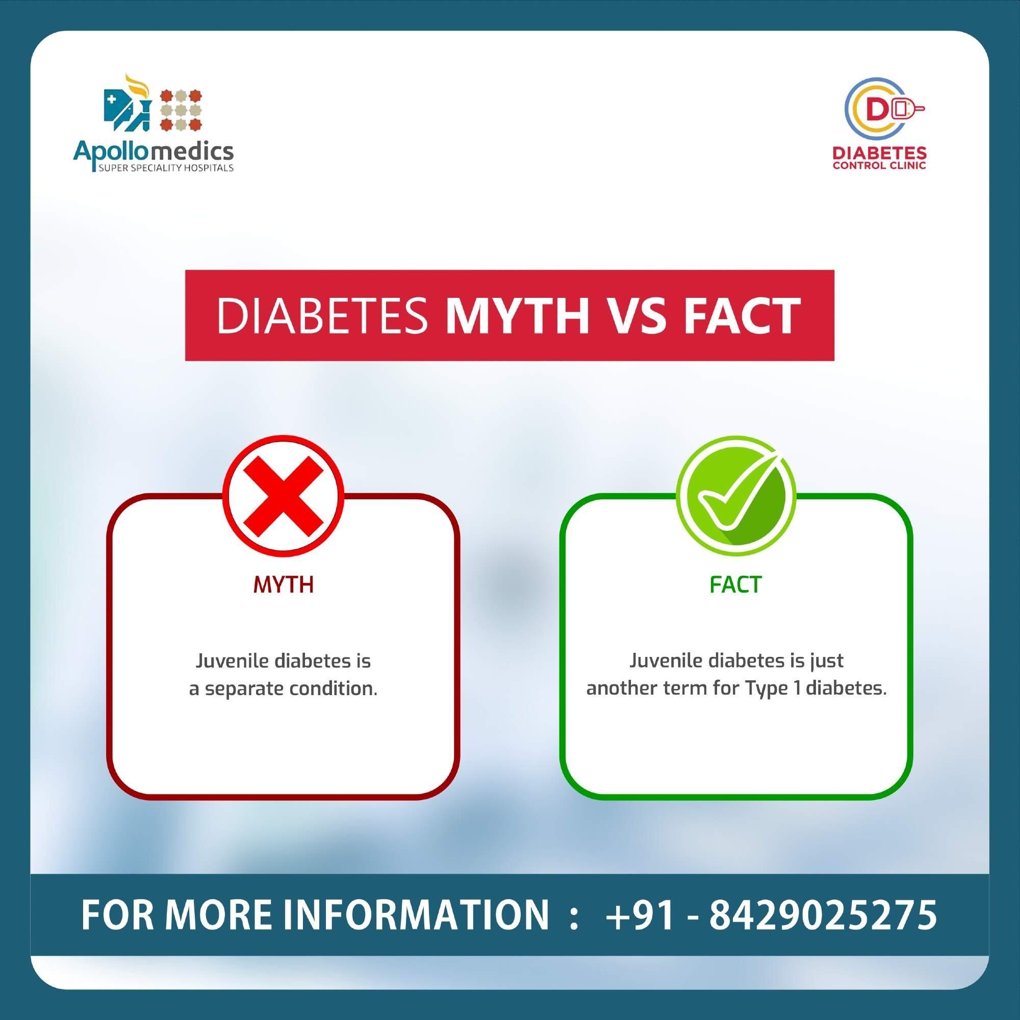 Juvenile Diabetes Myth vs Fact with Dr. Mayank Somani