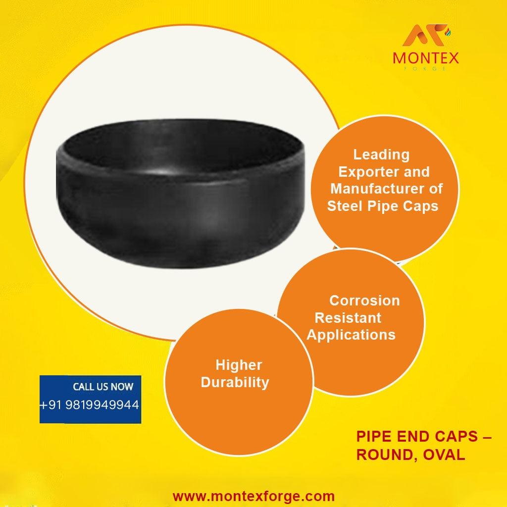 Best Steel Pipe End Caps Available Online in India