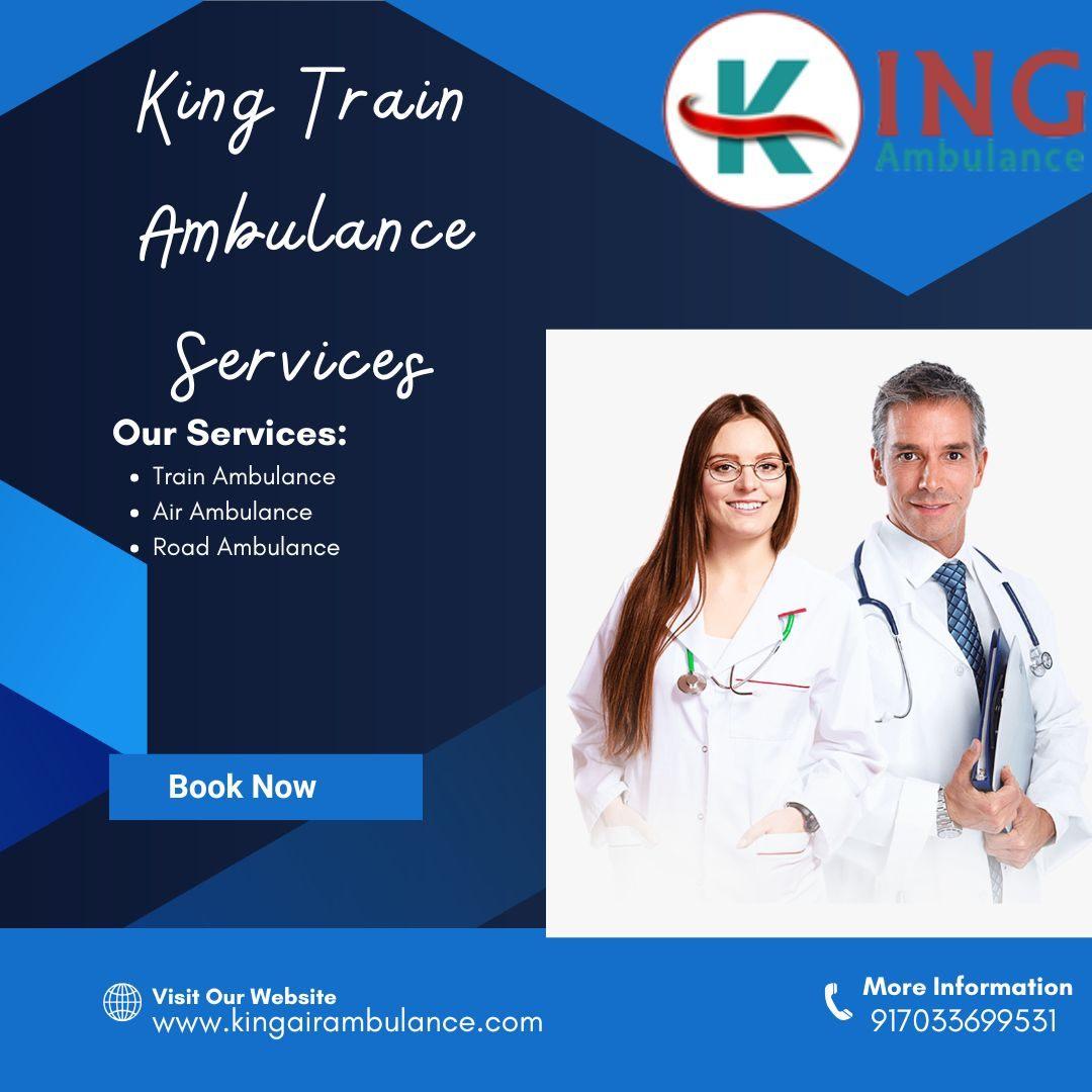 Use the King Train Ambulance Service in Ranchi to emergency