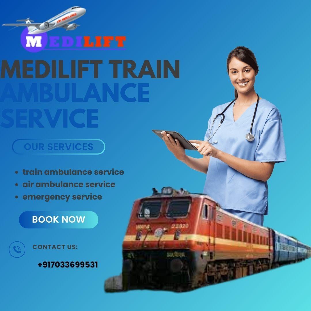  Effortlessly book Medilift Train Ambulance Service in Jamshedpur