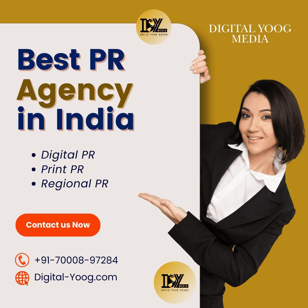 Select Best From Top 10 PR Agencies in India 