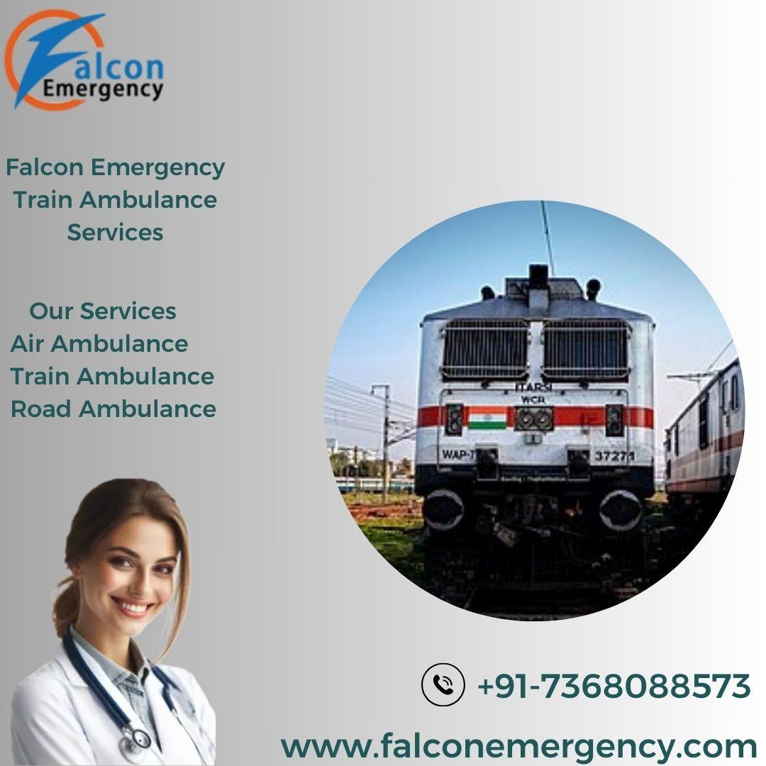 Choose Falcon Train Ambulance in Varanasi for Patient Health Safety
