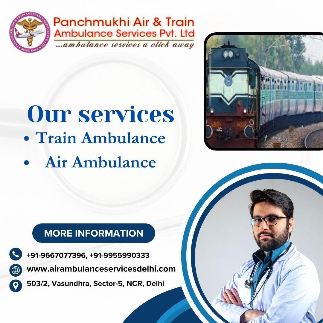 Contact the Panchmukhi Train Ambulance Service in Allahabad for safety