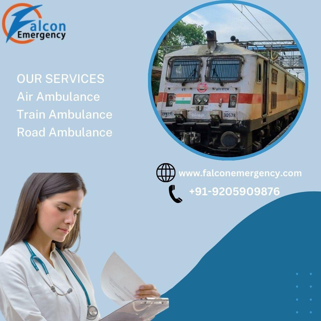 Falcon Train Ambulance in Guwahati Provides Service with Discreet Efficiency