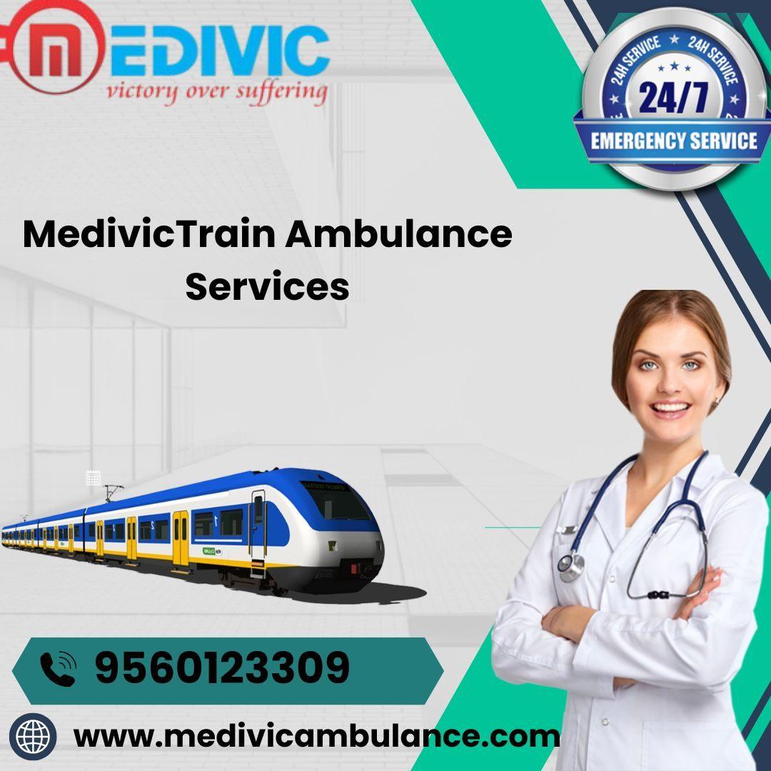 Medivic Train Ambulance Provides Services for anPatient in Mumbai 