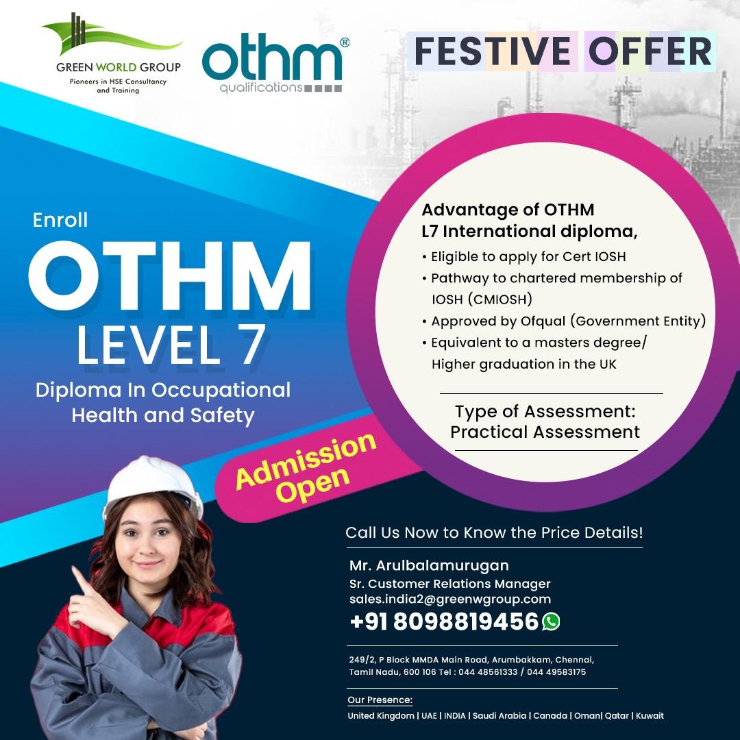 OTHM Level 7  Training in Chennai 