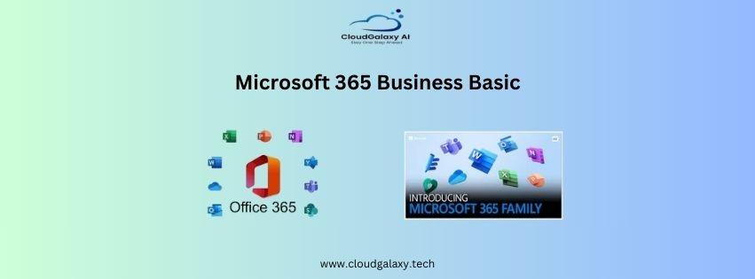 Boost Productivity with Microsoft 365 Business Basic