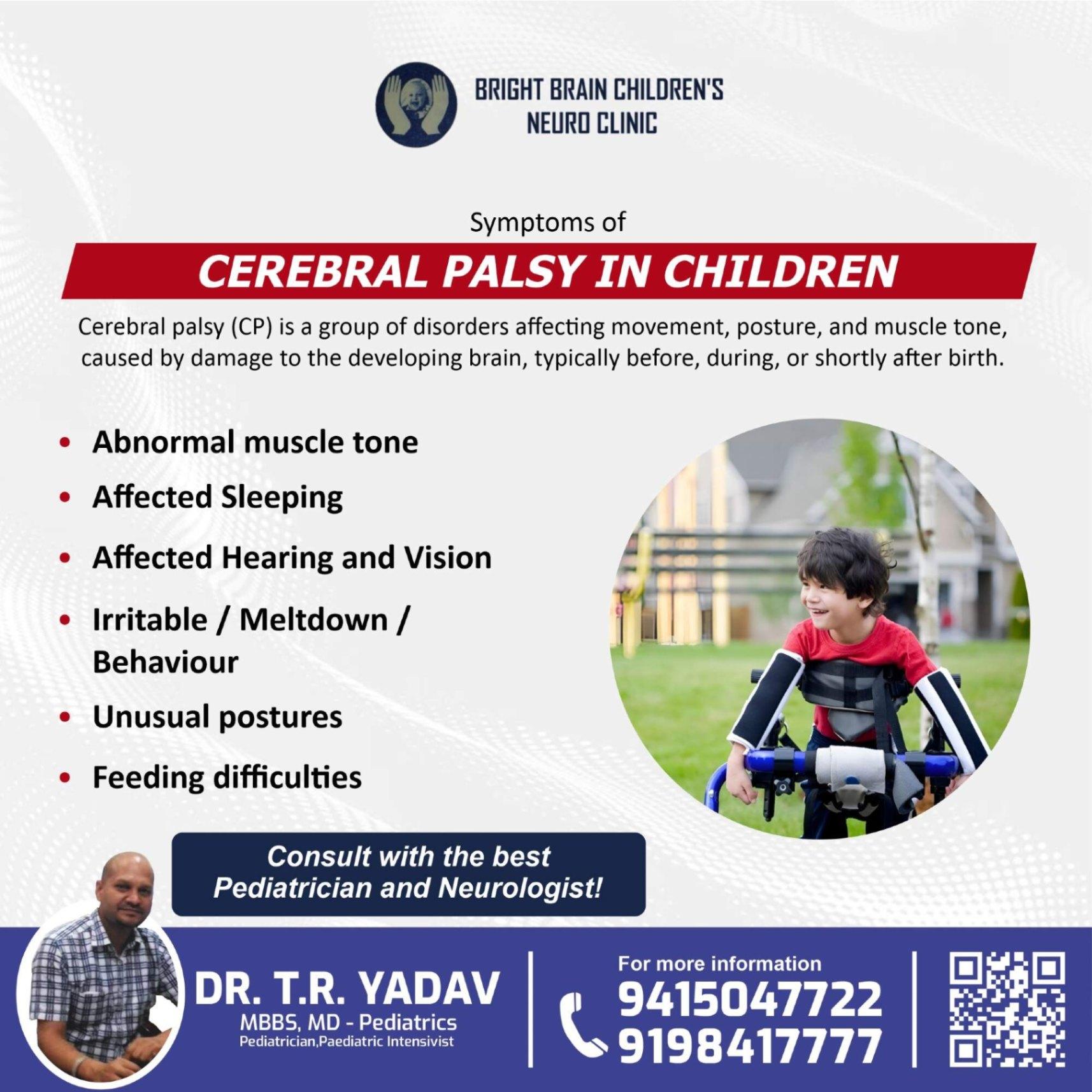Is your child showing signs of Cerebral Palsy? 