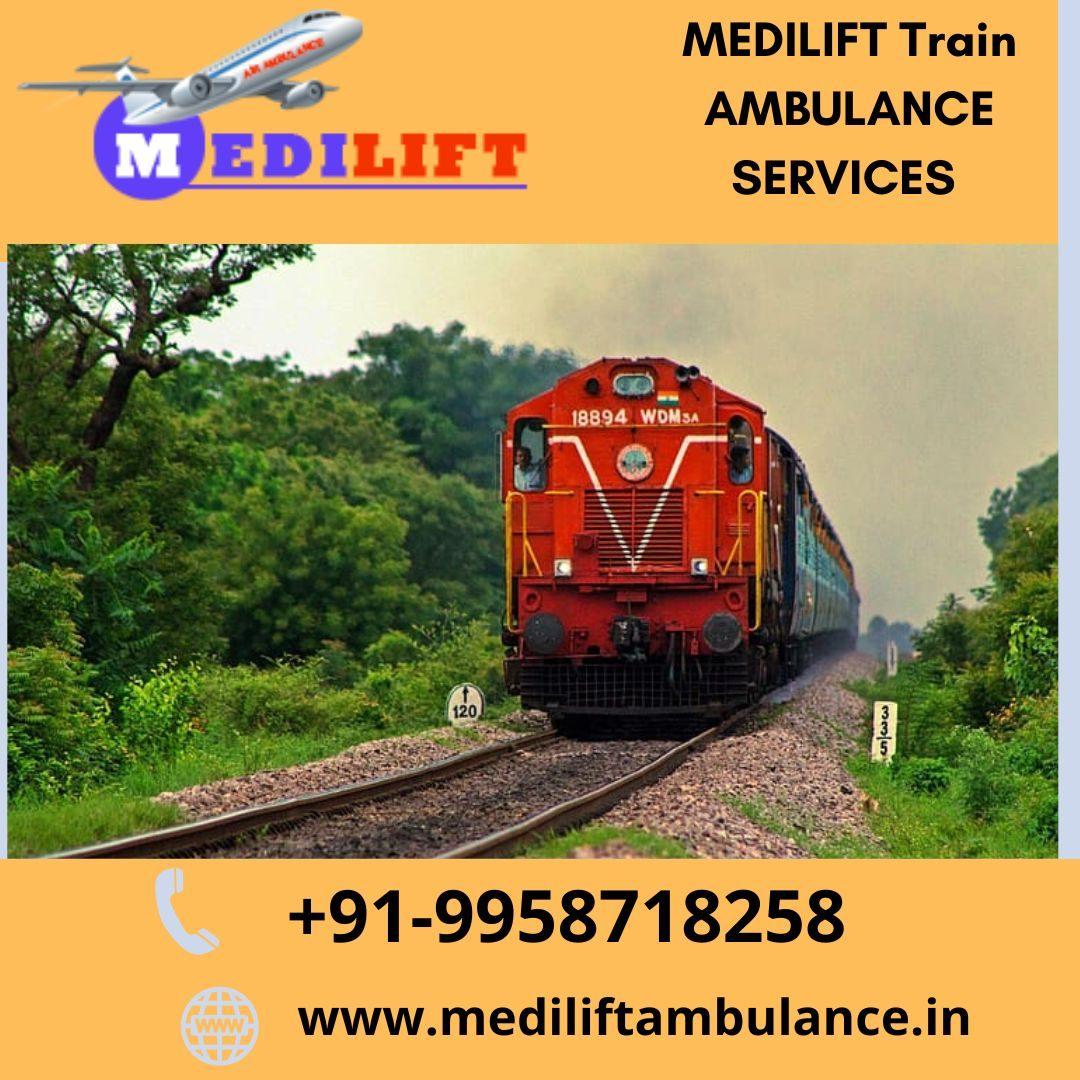  Transfer is Made Easy by Medilift Train Ambulance Service in Ranchi