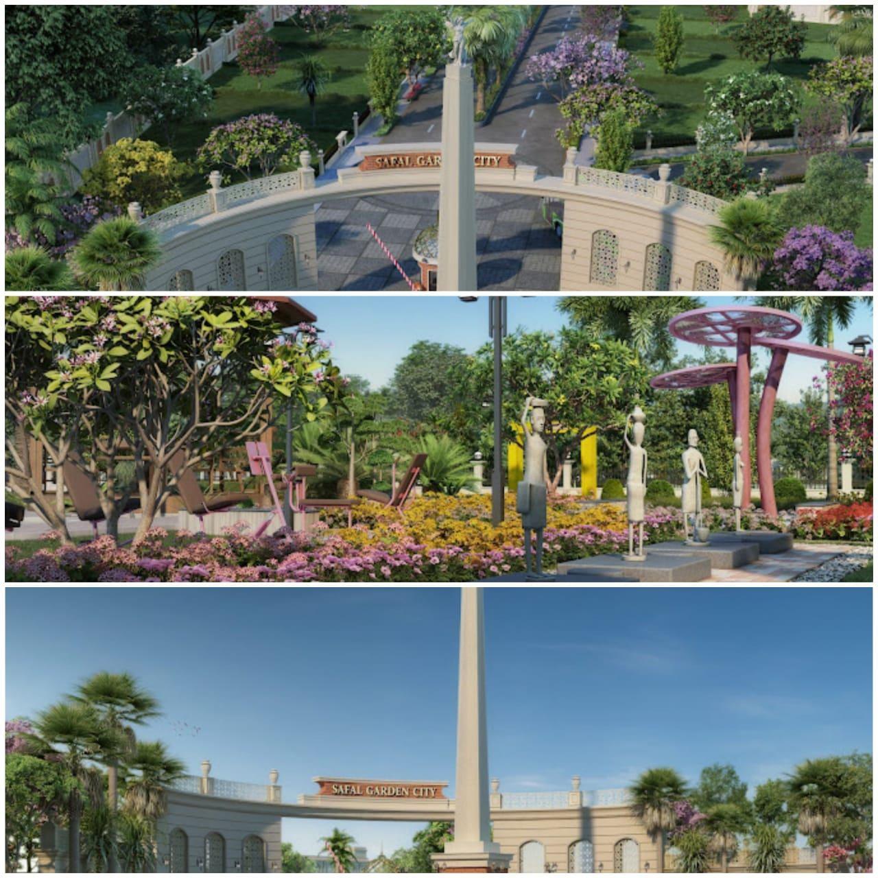  Plot For Sale At Safal Garden City, Kanadiya Bypass Road.