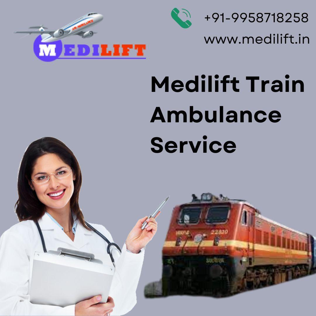 Medilift Train Ambulance in Ranchi Ensures No Compromise on Patient's Health