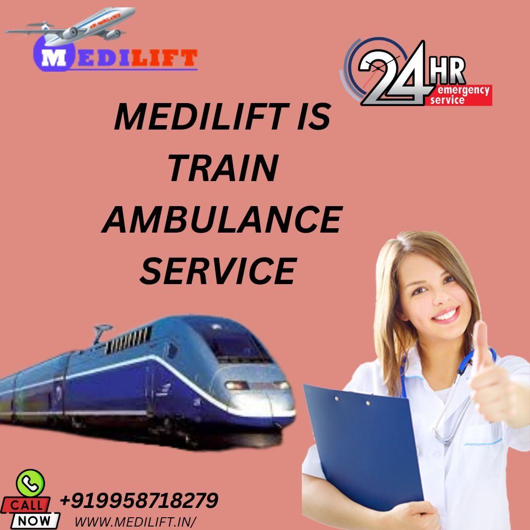 Get Swiftest Relocation Train Ambulance Service in Jamshedpur with Medilift