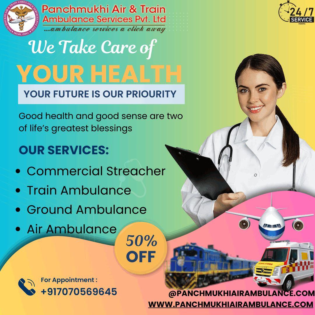 Panchmukhi Train Ambulance Service in Nagpur Helps Those in Need