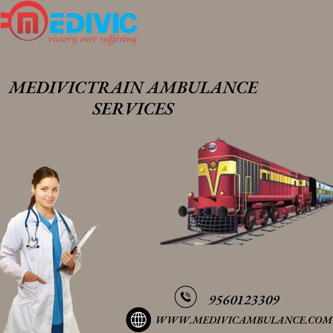 Move the Patient Immediately by Medivic Train Ambulance Service in Dibrugarh
