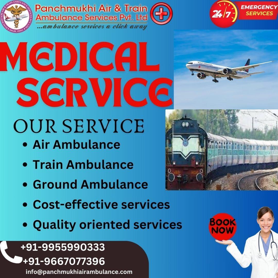 For Top-Rated Relocation Services Panchmukhi Train Ambulance in Visakhapatnam