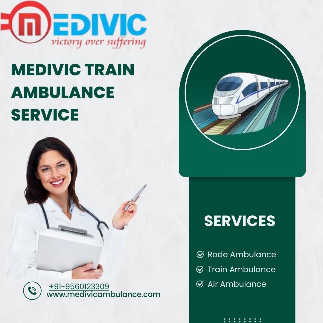 Medivic Aviation Train Ambulance in Raipur for a Painless Relocation Mission