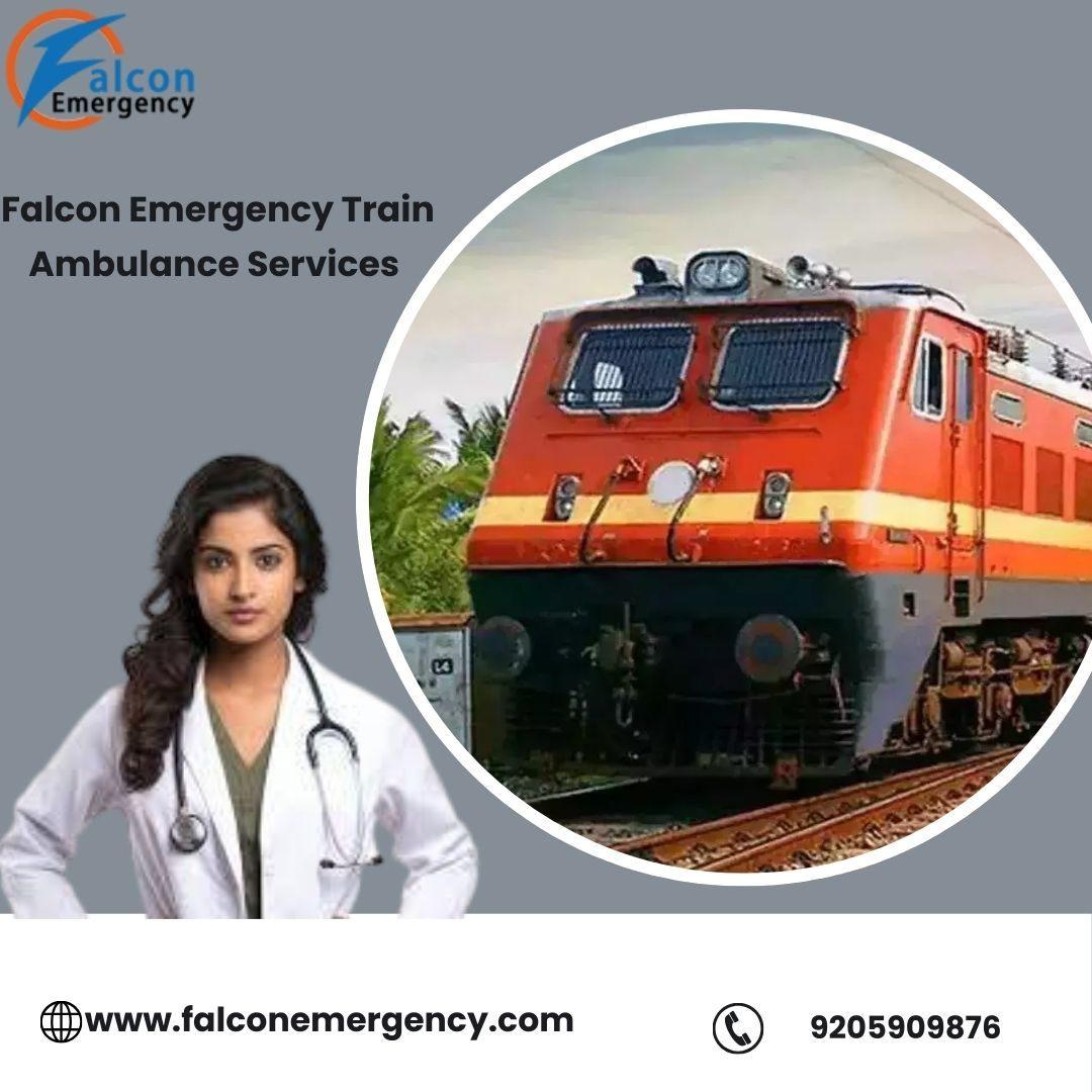 Use Falcon Train Ambulance in Patna for Comprehensive Medical Assistance