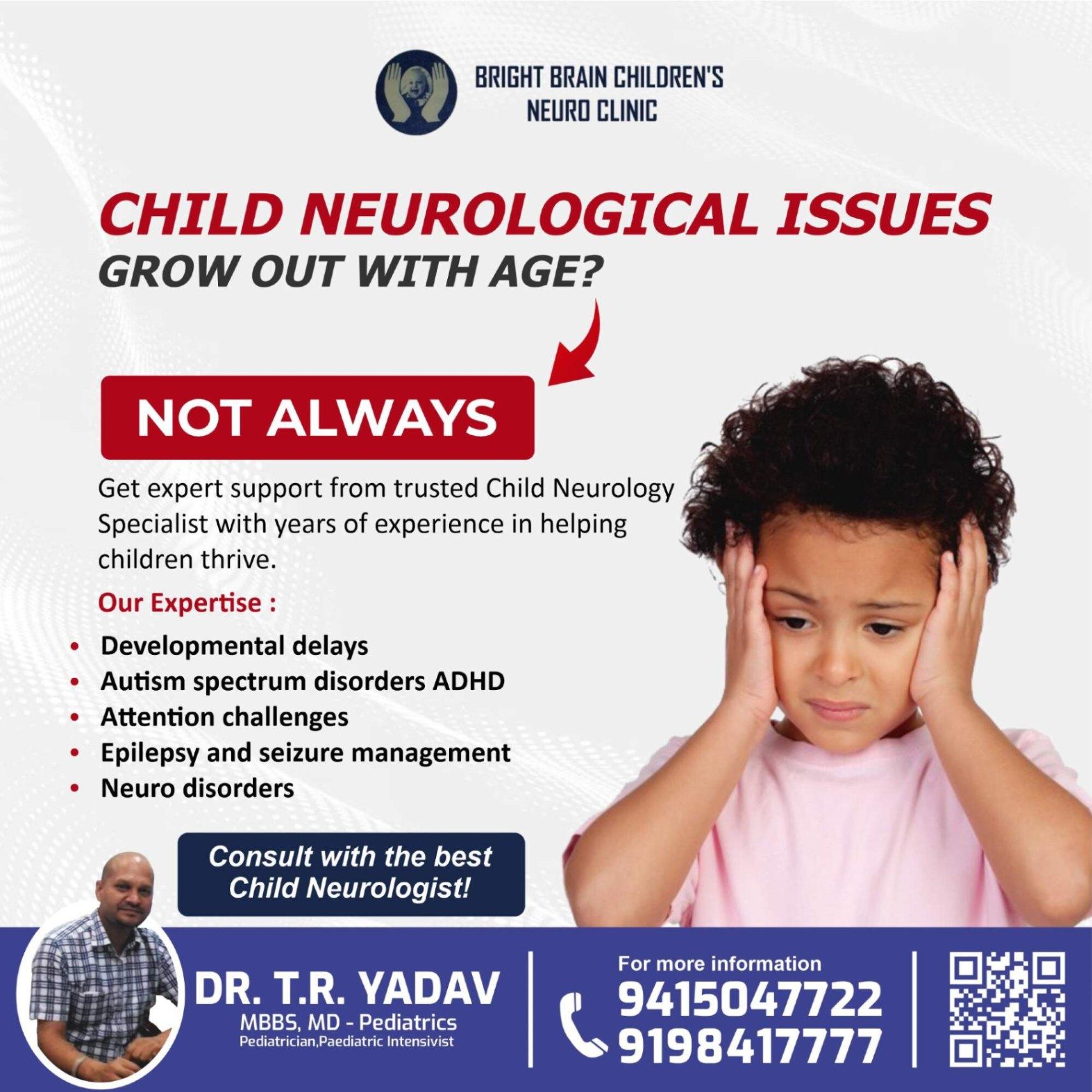 Best Pediatric Neurologist in Lucknow | Dr. T R Yadav 