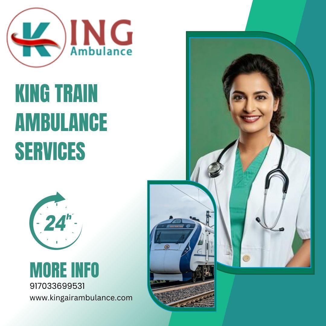King Train Ambulance Service in Ranchi Transfers Patients Energetically