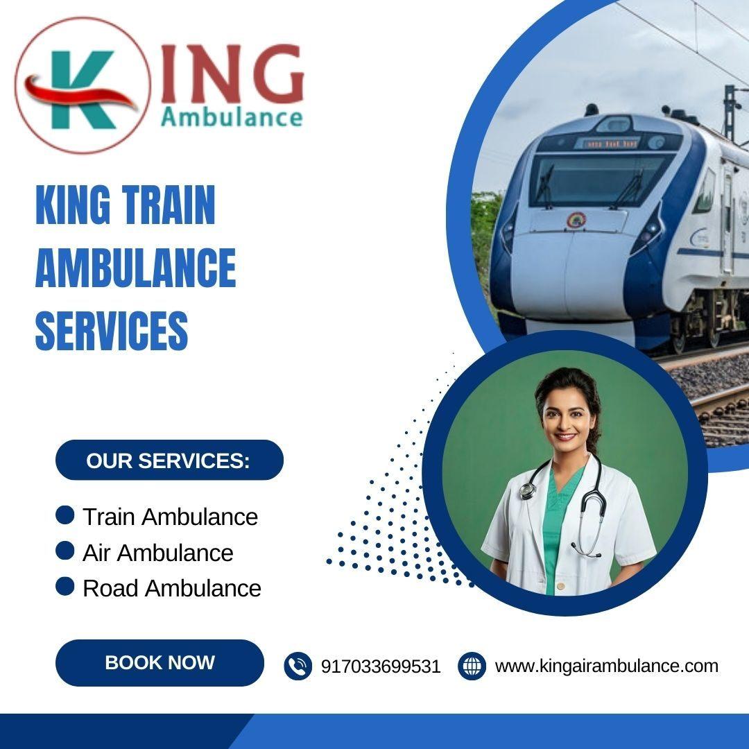 King Train Ambulance in Mumbai has an ICU type Environment
