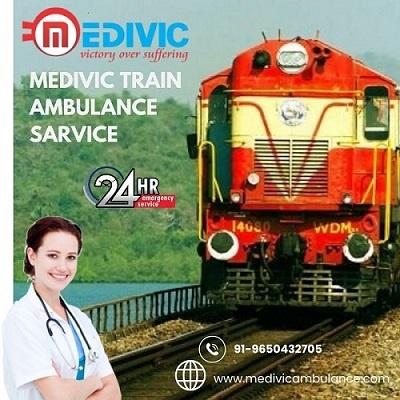 Medivic Aviation Train Ambulance Service in Ranchi Offers Superior Shifting
