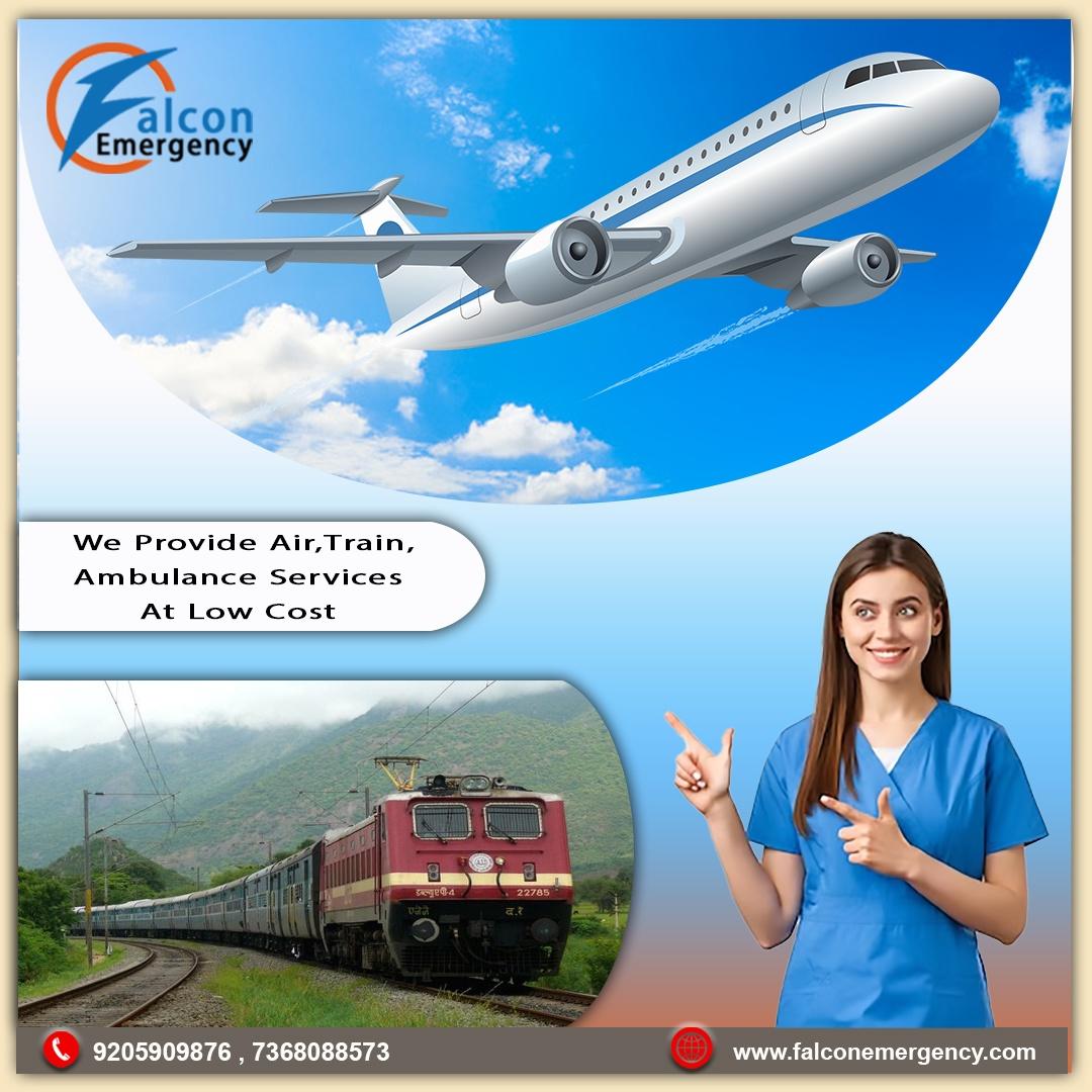 Falcon Train Ambulance in Bangalore Offers Quick Transfer Arrangements