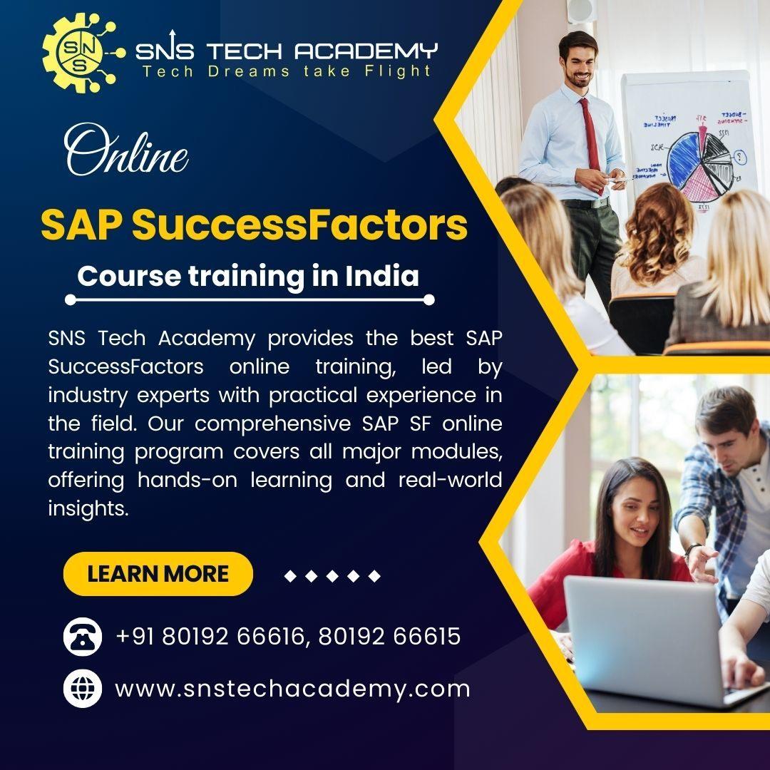SAP SuccessFactors Online training in India