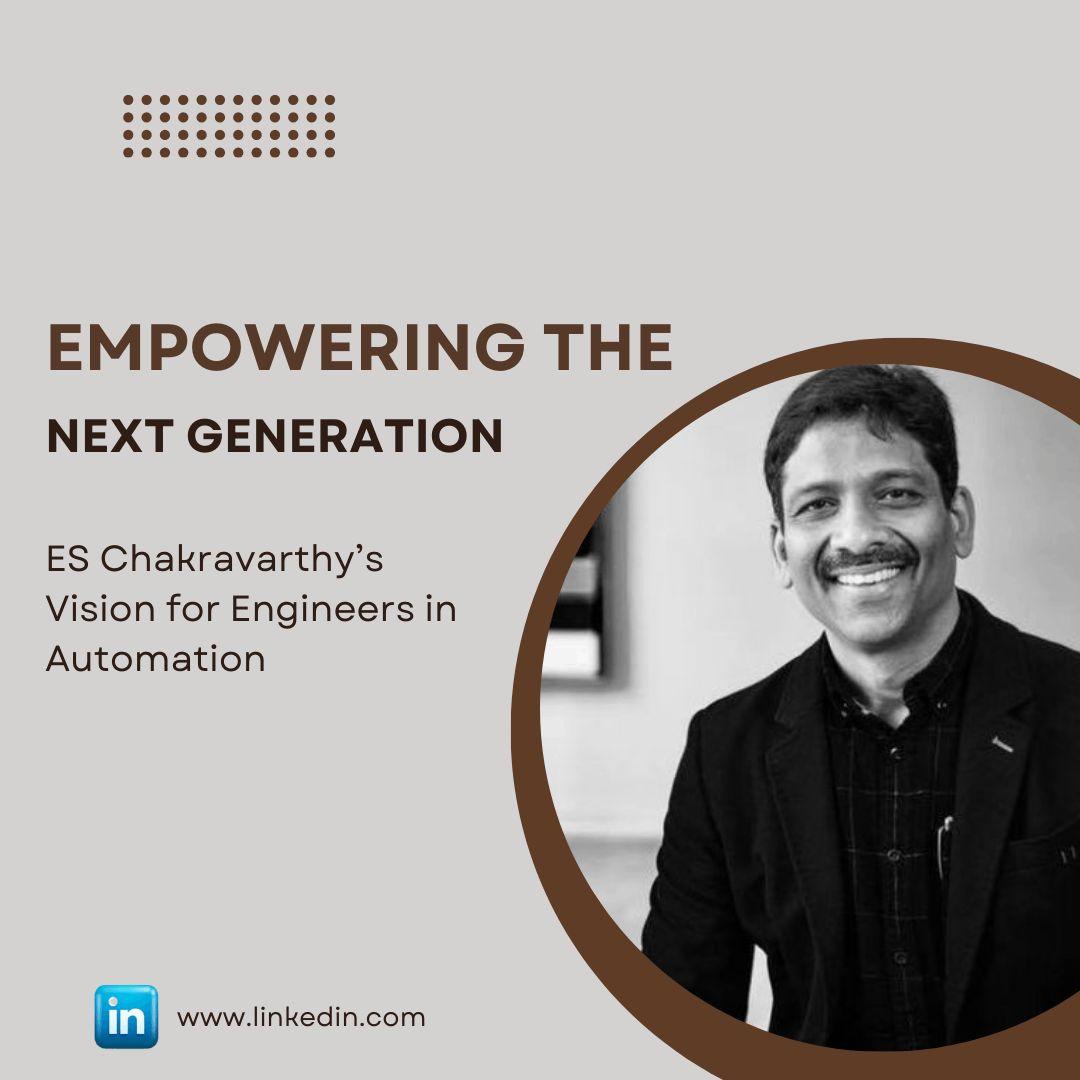 TCS leadership ES Chakravarthy,