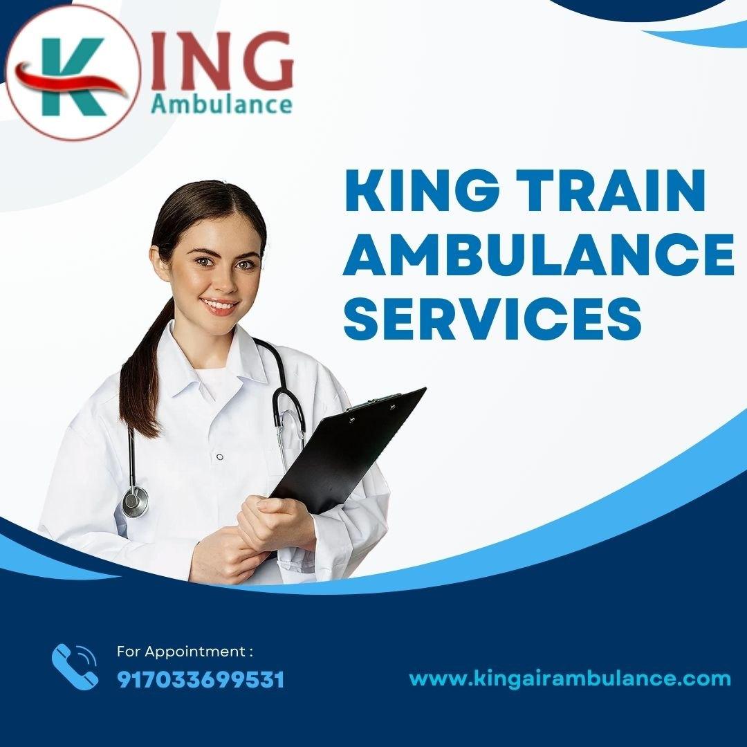 King Train Ambulance in Patna Transport Patient without Causing any Stress