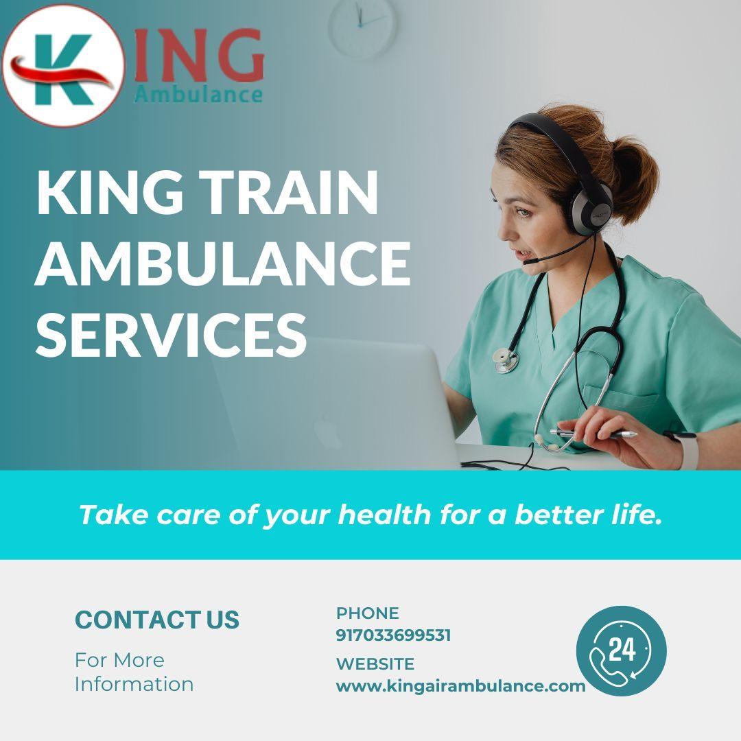 King Train Ambulance in Patna offers steadfast and cheap transportation