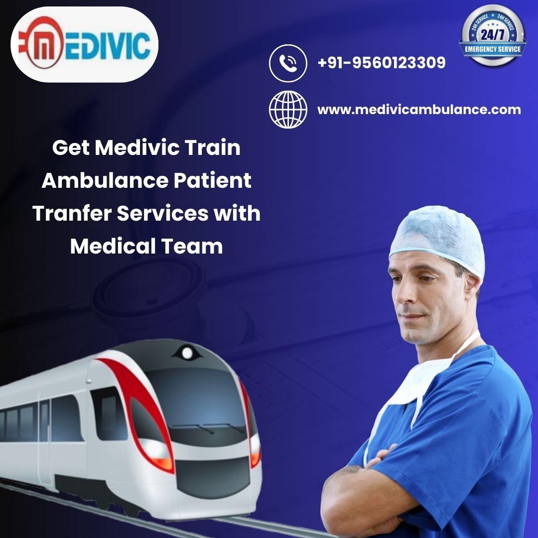 Medical Transfer with Medivic Aviation Train Ambulance on Vellore