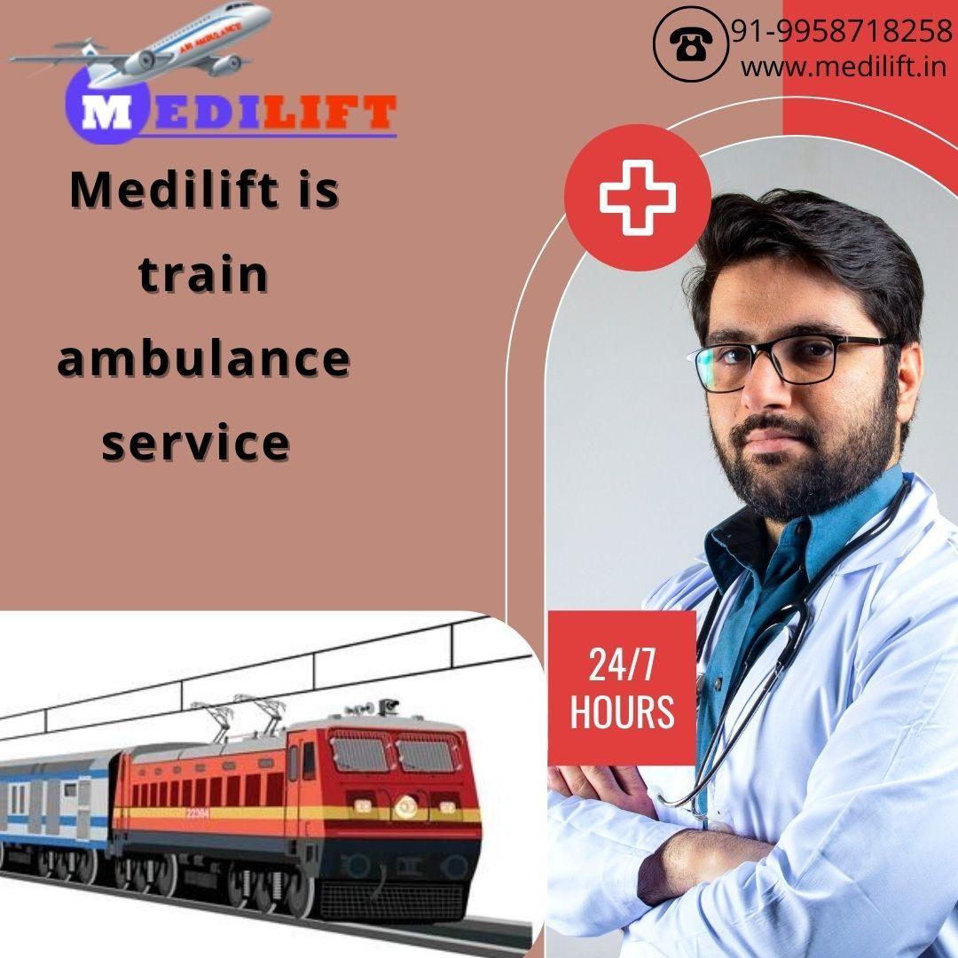  Medilift Train Ambulance Guwahati Promises to Make the Process of Moving 