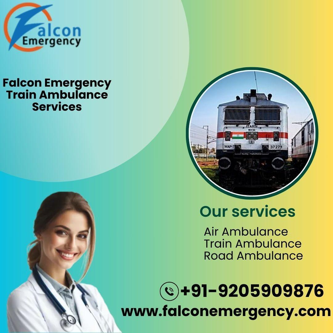 Get Immediate Medical Assistance with Falcon Train Ambulance in Guwahati