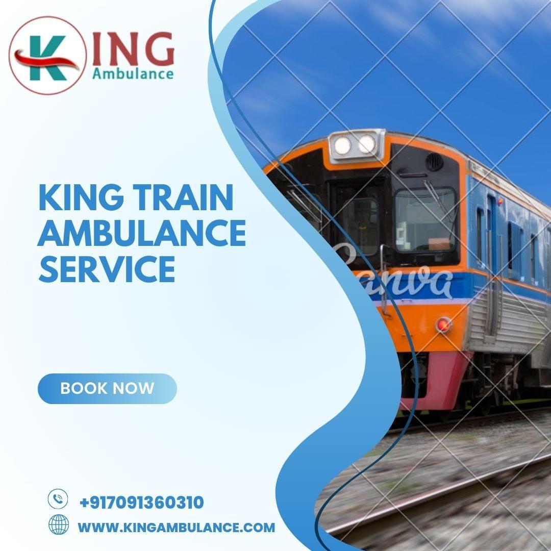 Choose King Train Ambulance in Bhopal for Advance Care during