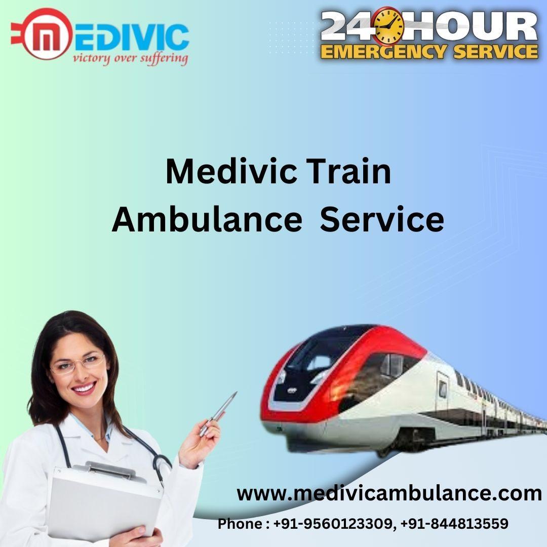 Medivic Offers Train Ambulance in Vellore Fully Rigged  Equipment