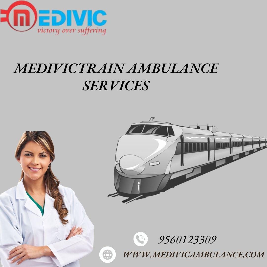 Medivic Train Ambulance Service  in Chennai Quickly Arrive