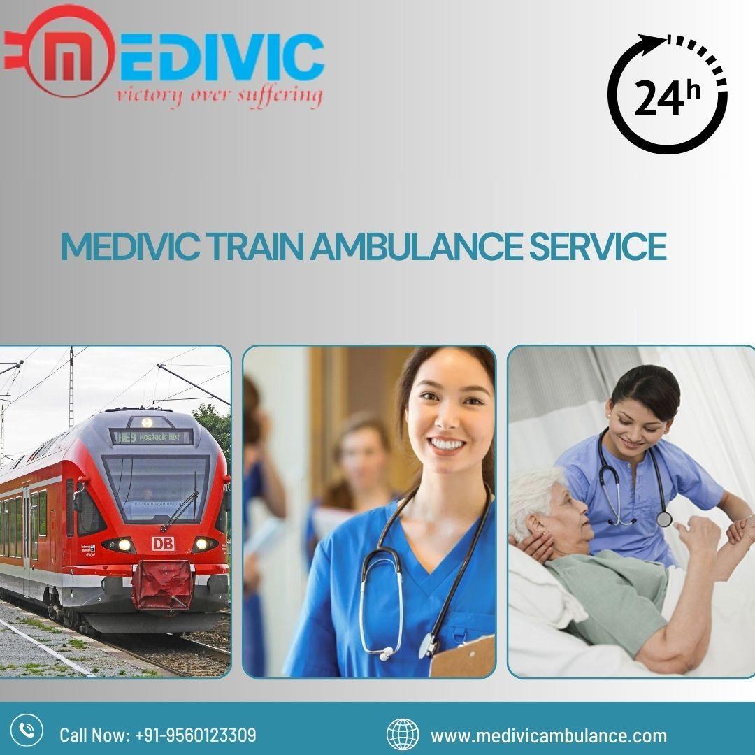 Medivic Aviation Train Ambulance Service in Guwahati