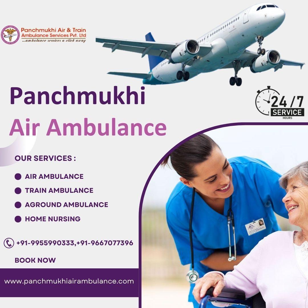 With Life-Support Care Choose Panchmukhi Air Ambulance Services in Bhubaneswar